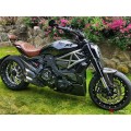 LUIMOTO Vintage Diamond Passenger Seat and Backrest Covers for the Ducati XDiavel LUIMOTO Vintage Diamond Passenger Seat and Backrest Covers for the Ducati XDiavel